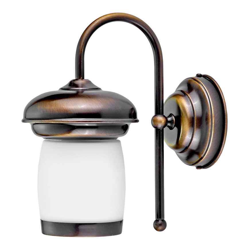 JUPITER 1265-LIVK - Seinävalaisin LIV 1xE27/60W patina