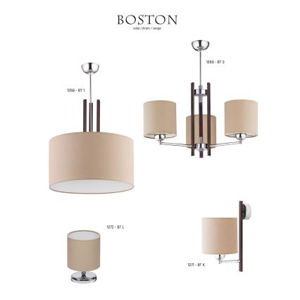 JUPITER 1269-BT3 - Kattokruunu BOSTON 3xE27/60W