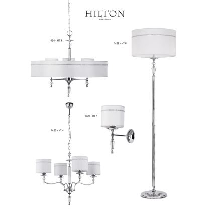 Jupiter 1427 - Seinävalaisin HILTON 1xE27/60W/230V