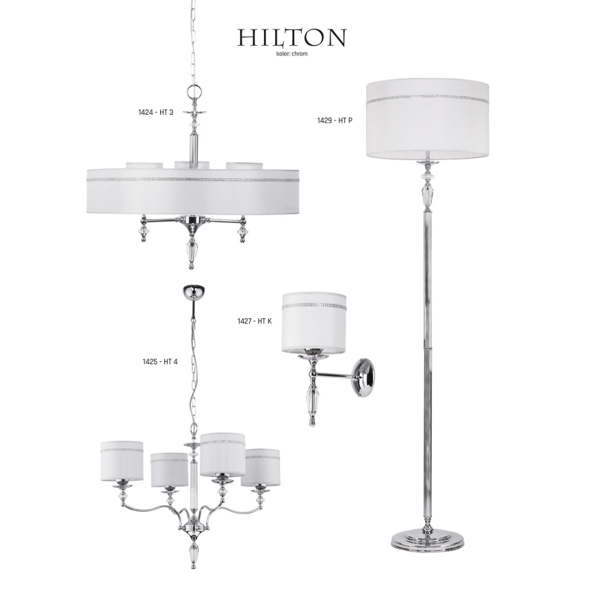 Jupiter 1427 - Seinävalaisin HILTON 1xE27/60W/230V