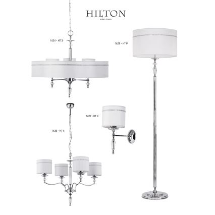 Jupiter 1428 - Pöytävalaisin HILTON 1xE27/60W/230V