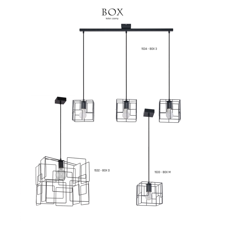 Jupiter 1533 - BOX M - Riippuvalaisin BOX E27/60W