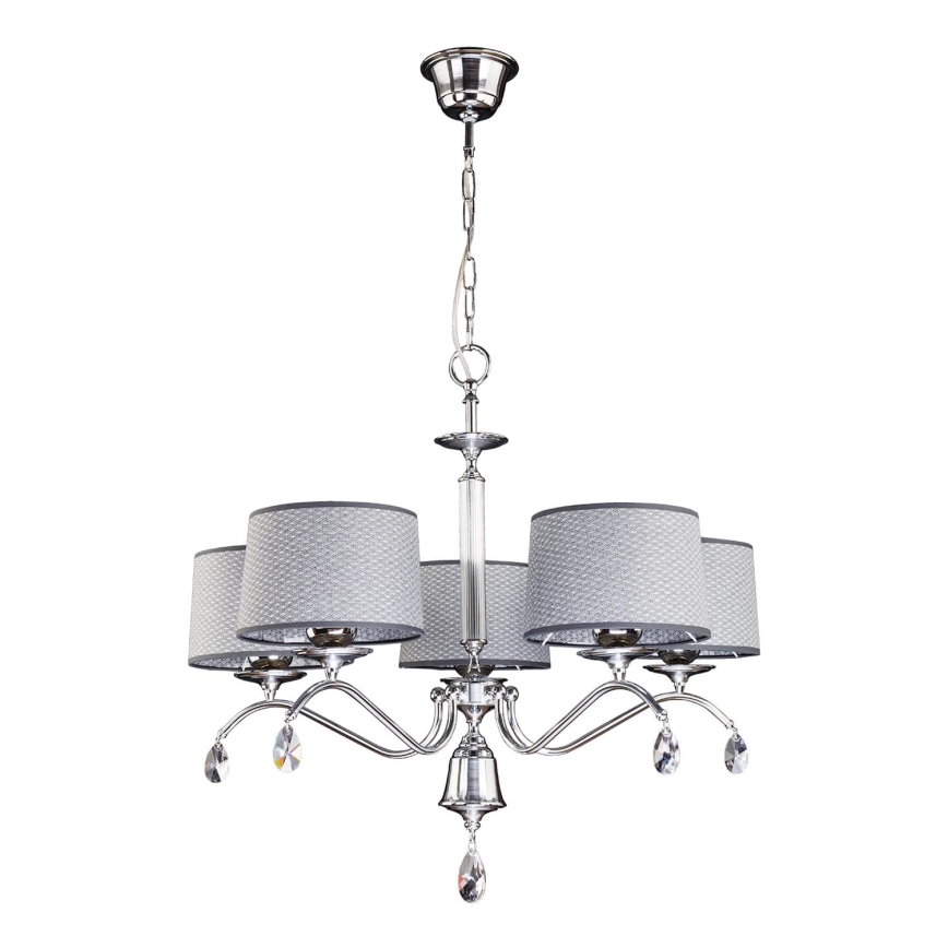 Jupiter 1604 - EG 5 CH - Kristallikruunu EGIDA 5xE27/60W