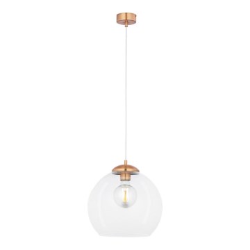 Jupiter 1785 - AS 1 - Kattokruunu narulla ASTI 1xE27/60W/230V kupari