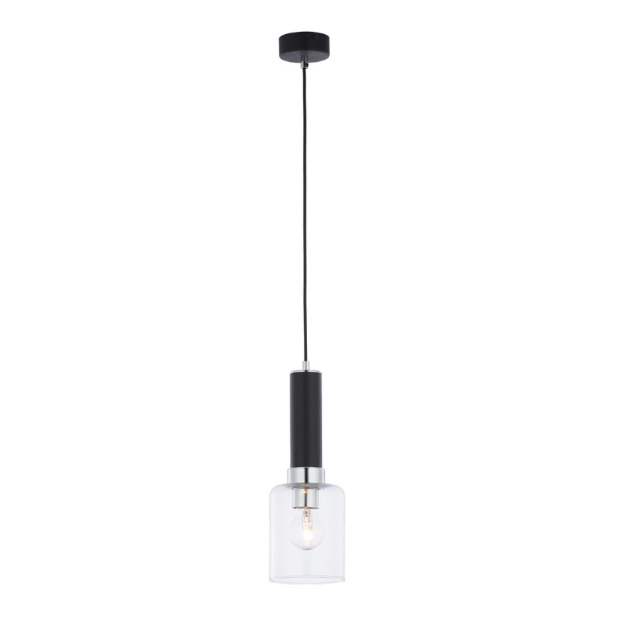 Jupiter 1867 - TU1 - Kattokruunu narulla TULUZA 1xE27/60W/230V hopea