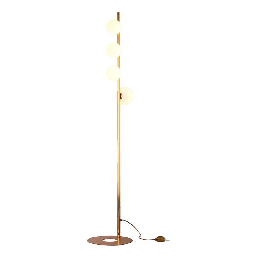 Jupiter 1924 - Lattia lamppu TAIDA 4xG9/40W/230V messinki
