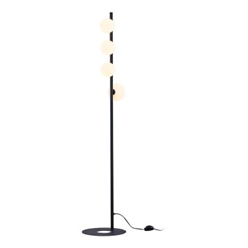 Jupiter 1929 - Lattialamppu TAIDA 4xG9/40W/230V musta
