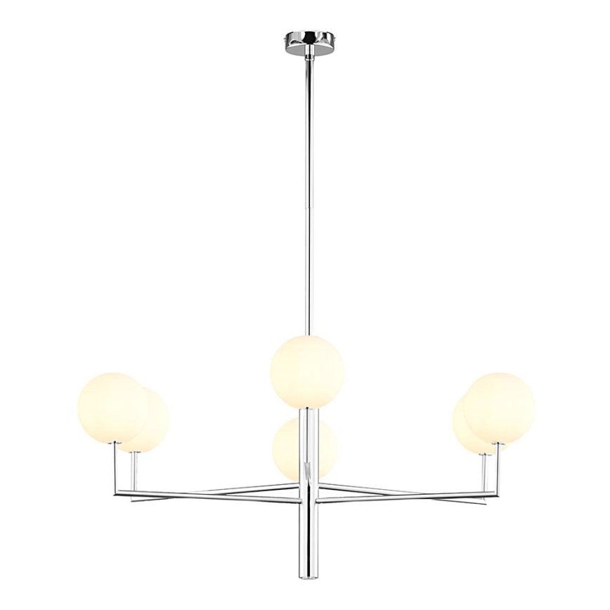 Jupiter 1935 - kiinteä kattovalaisin FEME 6xG9/40W/230V kiiltokromi