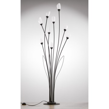 Jupiter 2058 - Lattiavalaisin GLORIOSA 9xG9/14W/230V musta