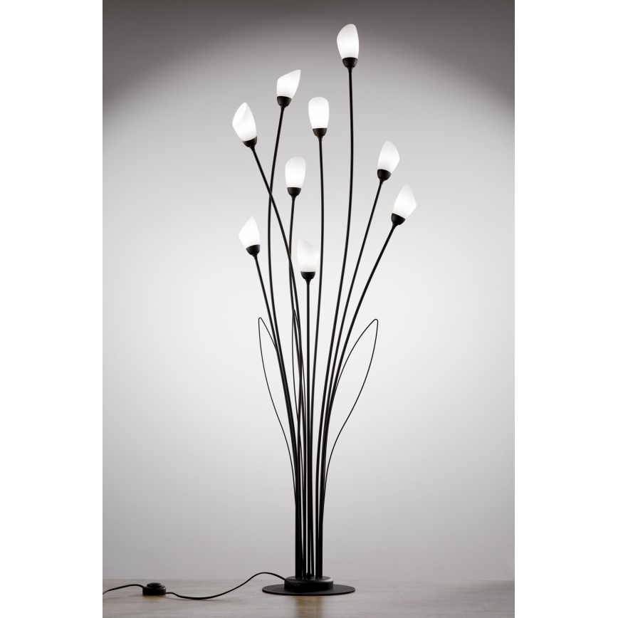 Jupiter 2058 - Lattiavalaisin GLORIOSA 9xG9/14W/230V musta