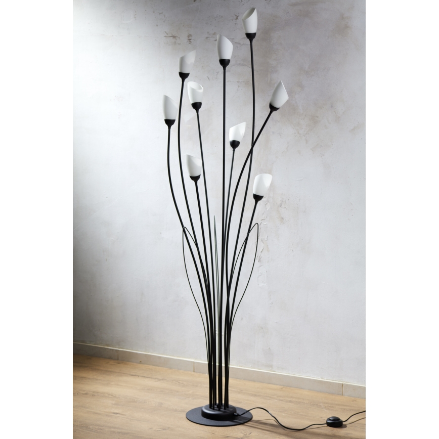 Jupiter 2058 - Lattiavalaisin GLORIOSA 9xG9/14W/230V musta