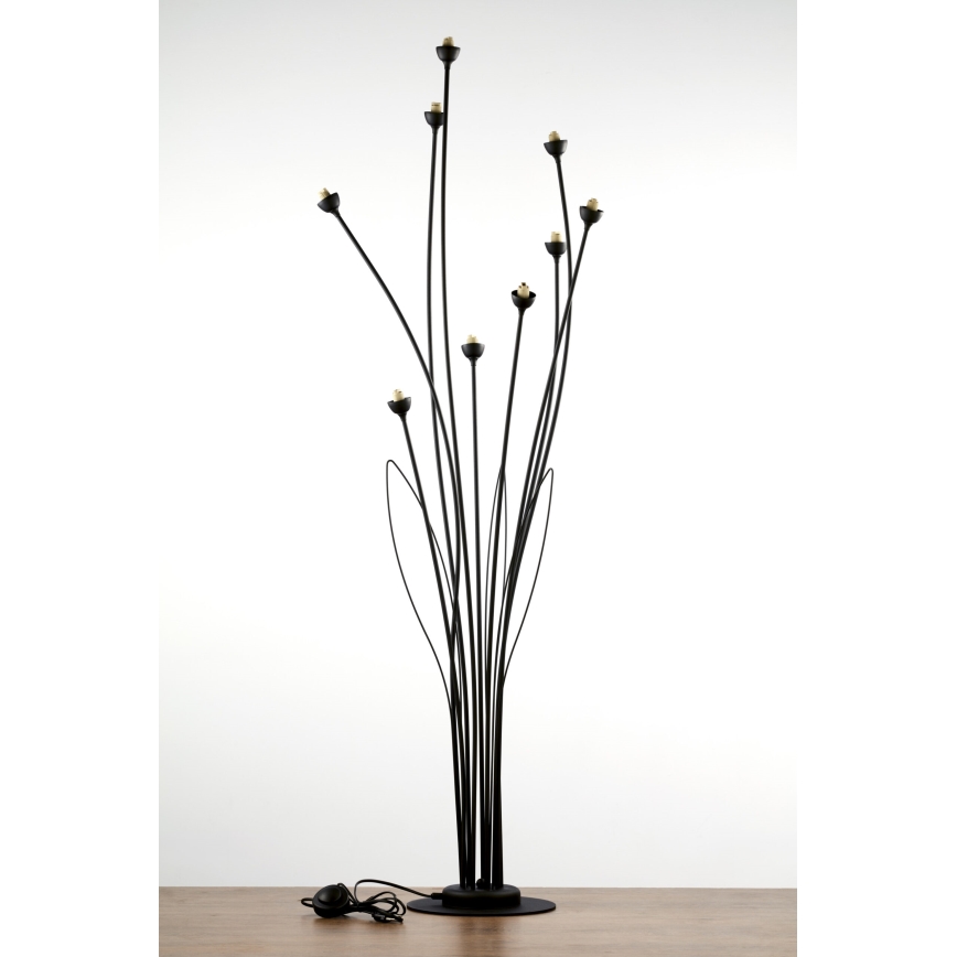 Jupiter 2058 - Lattiavalaisin GLORIOSA 9xG9/14W/230V musta