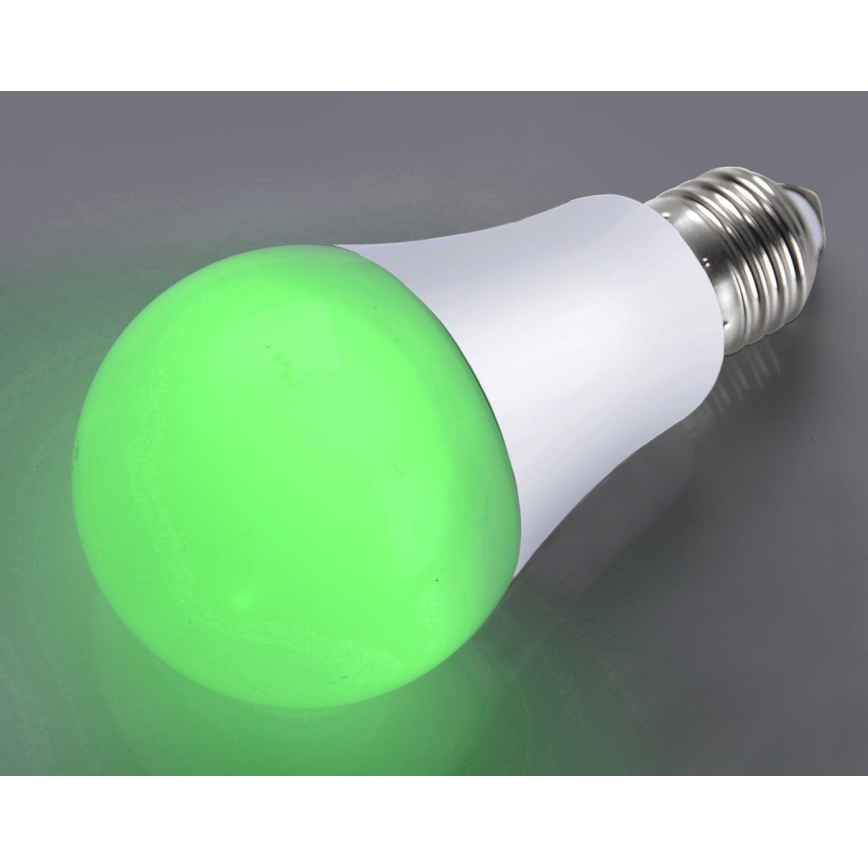JUST LIGHT. 08132-43 - LED-polttimo LILUCO E27/4W/230V vihreä