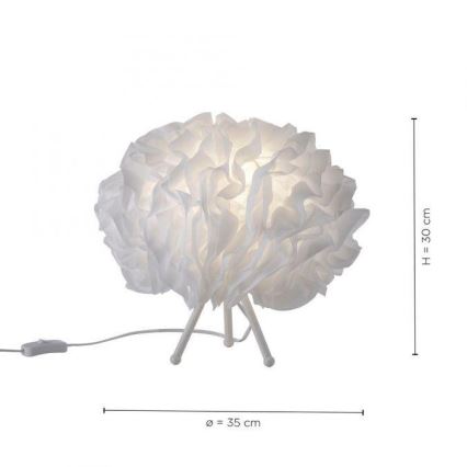 JUST LIGHT. 11211-16 - LED RGBW Himmennettävä pöytävalaisin NAOMI 1xE27/10W/230V 2700-5000K + kauko-ohjaus