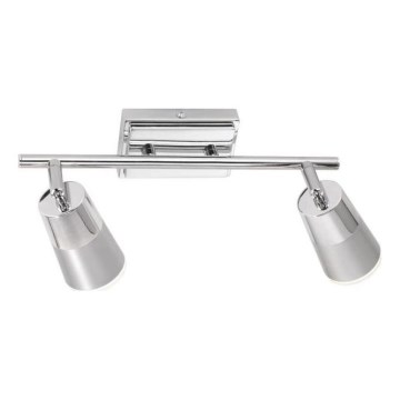 JUST LIGHT. 11229-17 - LED-kohdevalaisin DALLI 2xLED/3,5W/230V kiiltävä kromi