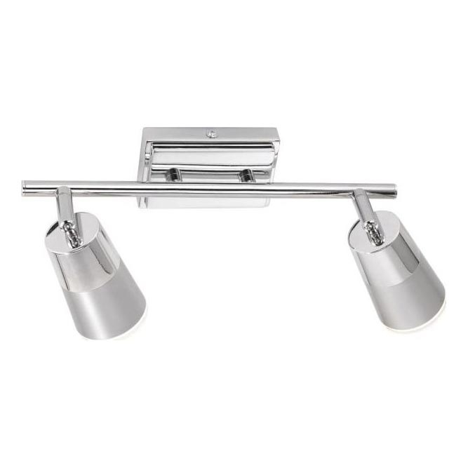 JUST LIGHT. 11229-17 - LED-kohdevalaisin DALLI 2xLED/3,5W/230V kiiltävä kromi