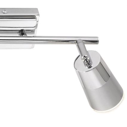 JUST LIGHT. 11229-17 - LED-kohdevalaisin DALLI 2xLED/3,5W/230V kiiltävä kromi