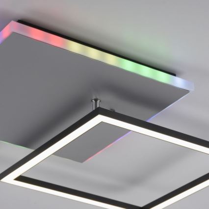 JUST LIGHT. 11327-95 - LED RGBW Himmennettävä kattovalo RENDA LED/31W/230V 2700-5000K + kauko-ohjaus