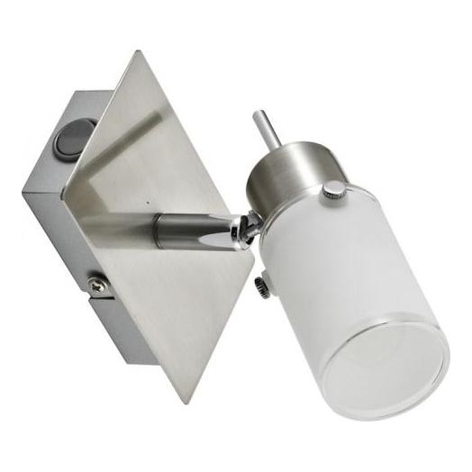 JUST LIGHT. 11931-55 - LED-seinävalaisin MAX 1xGU10/4W/230V mattakromi