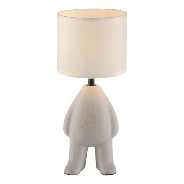 JUST LIGHT. 14191-39 - Pöytävalaisin TED 1xE27/25W/230V beige