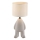 JUST LIGHT. 14191-39 - Pöytävalaisin TED 1xE27/25W/230V beige