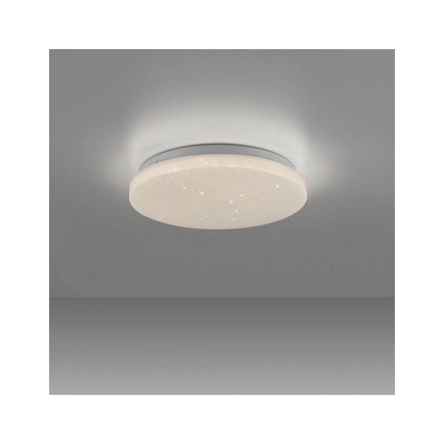 JUST LIGHT. 14275-16 - LED-kattovalaisin URANUS LED/10W/230V halkaisija 26 cm valkoinen
