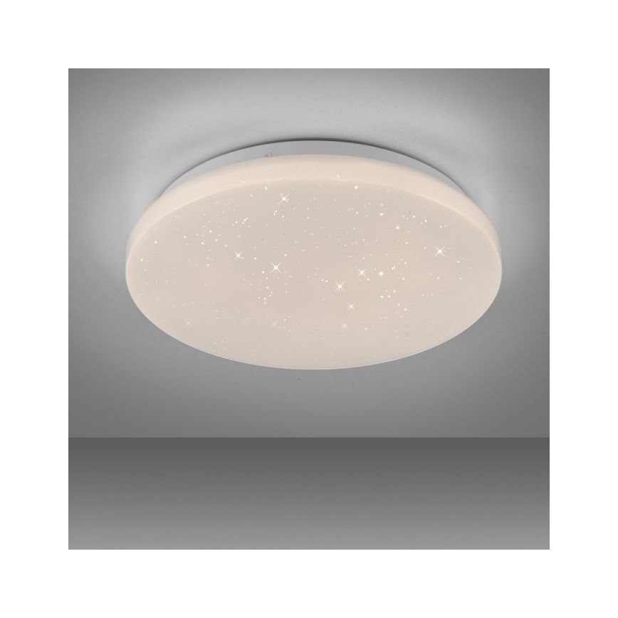 JUST LIGHT. 14275-16 - LED-kattovalaisin URANUS LED/10W/230V halkaisija 26 cm valkoinen