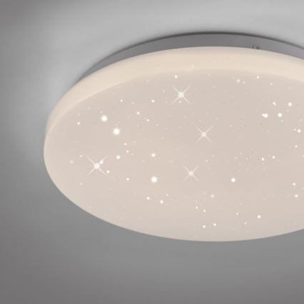 JUST LIGHT. 14275-16 - LED-kattovalaisin URANUS LED/10W/230V halkaisija 26 cm valkoinen