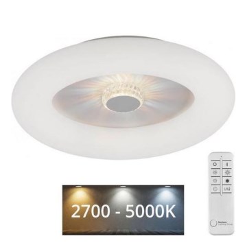 JUST LIGHT. 14383-16 - Himmennettävä LED-kattovalaisin VERTIGO LED/26W/230V 2700-5000K valkoinen + kauko-ohjaus