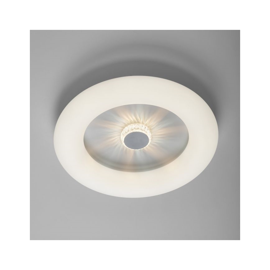 JUST LIGHT. 14383-16 - Himmennettävä LED-kattovalaisin VERTIGO LED/26W/230V 2700-5000K valkoinen + kauko-ohjaus