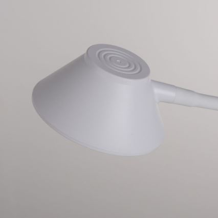 JUST LIGHT. 14414-16 - LED Himmennettävä joustava kosketuspöytälamppu langattomalla latauksella PUCKI LED/4,5W/230V valkoinen