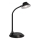 JUST LIGHT. 14414-18 - LED Himmennettävä joustava kosketuspöytälamppu langattomalla latauksella PUCKI LED/4,5W/230V musta