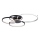 JUST LIGHT. 14549-18 - LED-kattovalaisin PAPILON LED/35W/230V