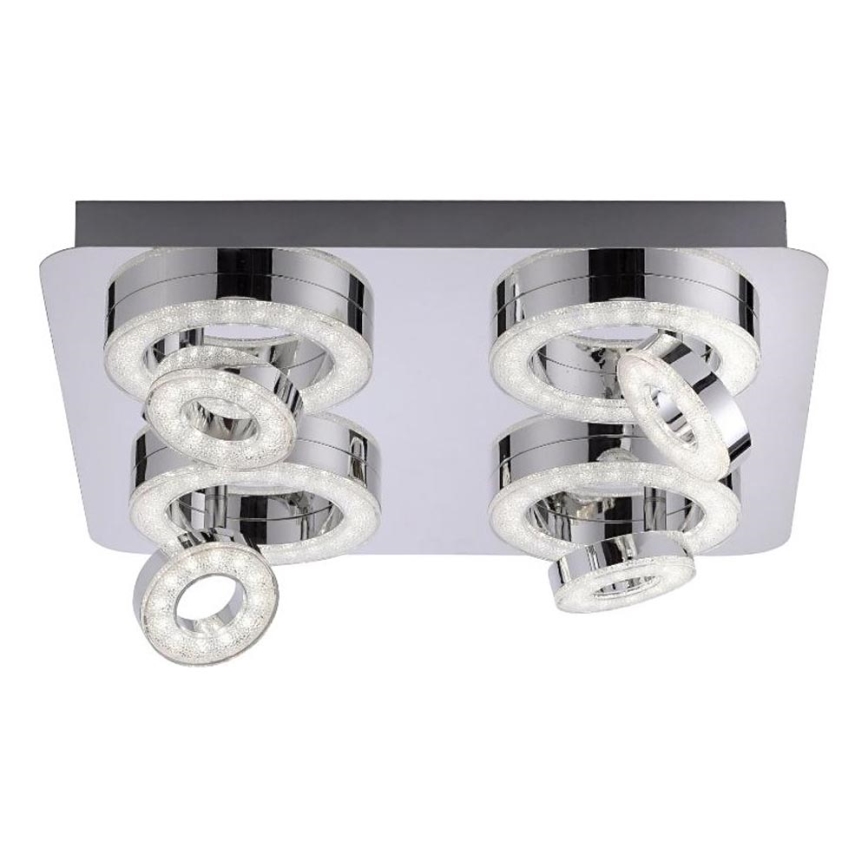 JUST LIGHT. 14662-17 - LED RGBW Himmennettävä kohdevalo TIM LOLASMART 4xLED/5,9/230V 2700-5000K + kauko-ohjaus