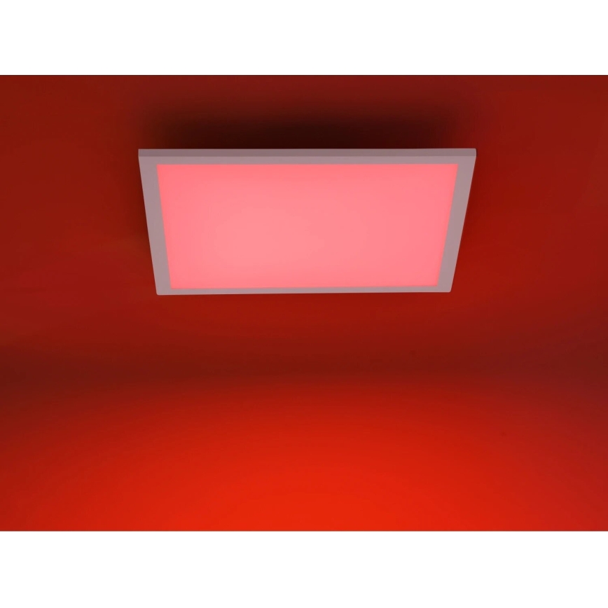 JUST LIGHT. 14681-16 - LED RGB Himmennetty kiinteä paneeli LOLA FLAT LED/28W/230V 2700-5000K + kauko-ohjaus
