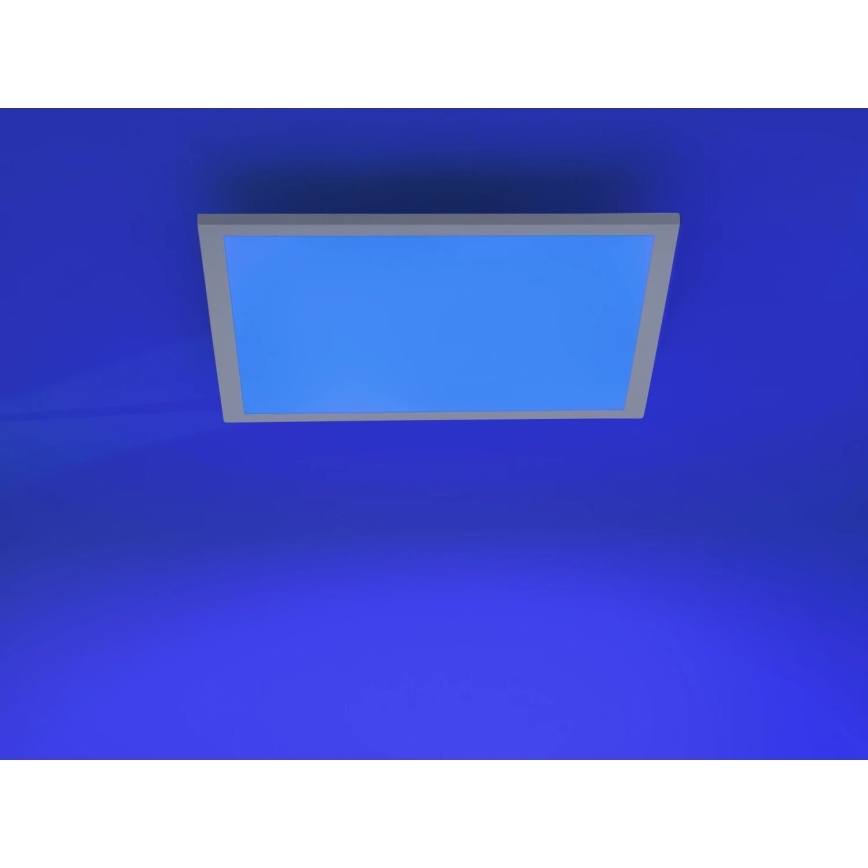 JUST LIGHT. 14681-16 - LED RGB Himmennetty kiinteä paneeli LOLA FLAT LED/28W/230V 2700-5000K + kauko-ohjaus