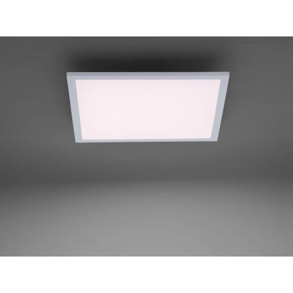 JUST LIGHT. 14681-16 - LED RGB Himmennetty kiinteä paneeli LOLA FLAT LED/28W/230V 2700-5000K + kauko-ohjaus