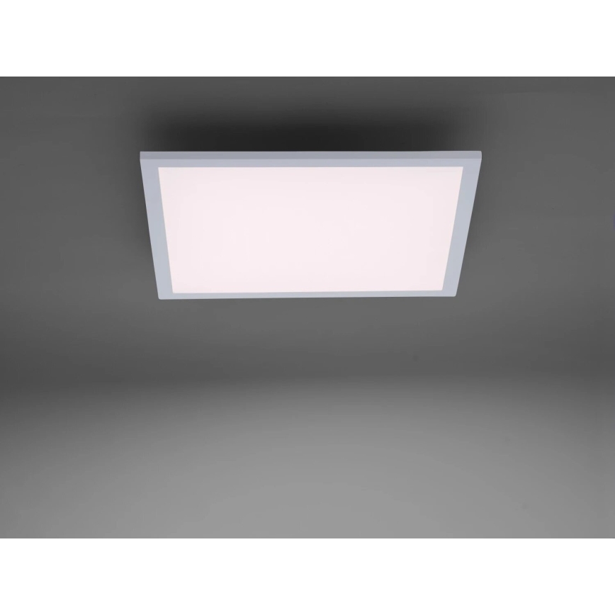 JUST LIGHT. 14681-16 - LED RGB Himmennetty kiinteä paneeli LOLA FLAT LED/28W/230V 2700-5000K + kauko-ohjaus