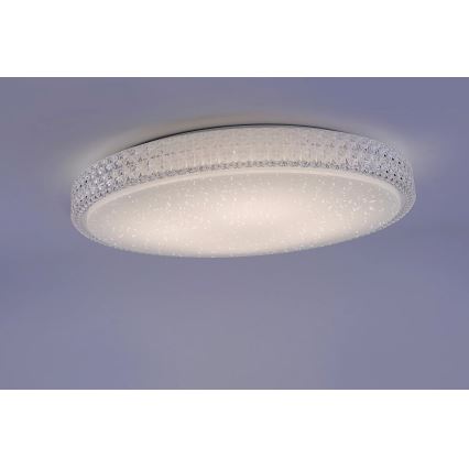 JUST LIGHT. 14745-00 - Himmennettävä LED-RGB-kattovalaisin FRIDA LED/36W/230V 2700-5000K + kauko-ohjaus