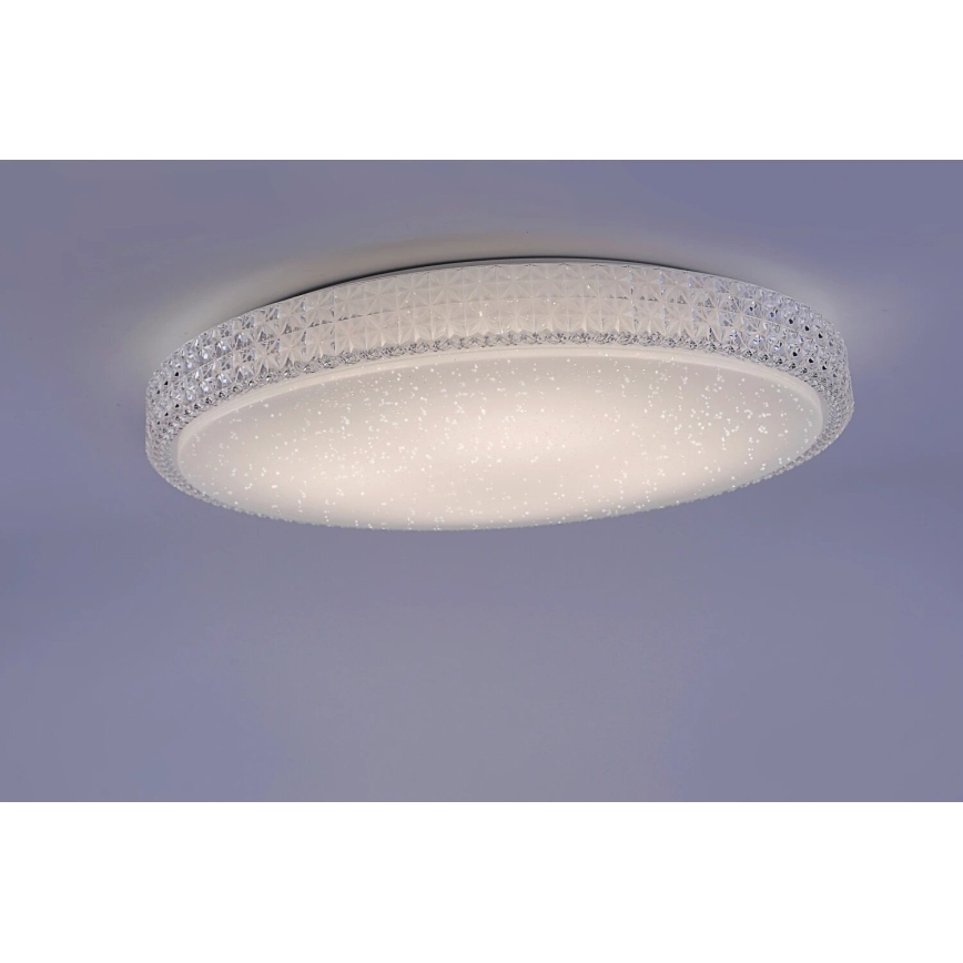 JUST LIGHT. 14745-00 - Himmennettävä LED-RGB-kattovalaisin FRIDA LED/36W/230V 2700-5000K + kauko-ohjaus