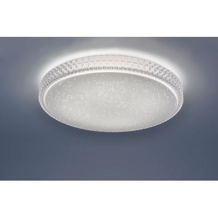 JUST LIGHT. 14745-00 - Himmennettävä LED-RGB-kattovalaisin FRIDA LED/36W/230V 2700-5000K + kauko-ohjaus