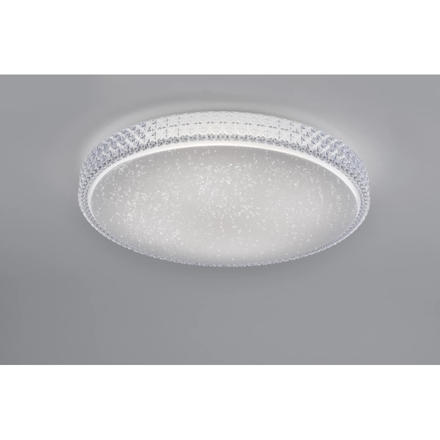 JUST LIGHT. 14745-00 - Himmennettävä LED-RGB-kattovalaisin FRIDA LED/36W/230V 2700-5000K + kauko-ohjaus