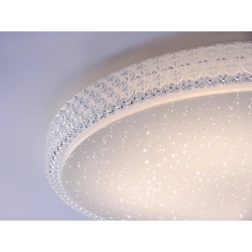 JUST LIGHT. 14745-00 - Himmennettävä LED-RGB-kattovalaisin FRIDA LED/36W/230V 2700-5000K + kauko-ohjaus
