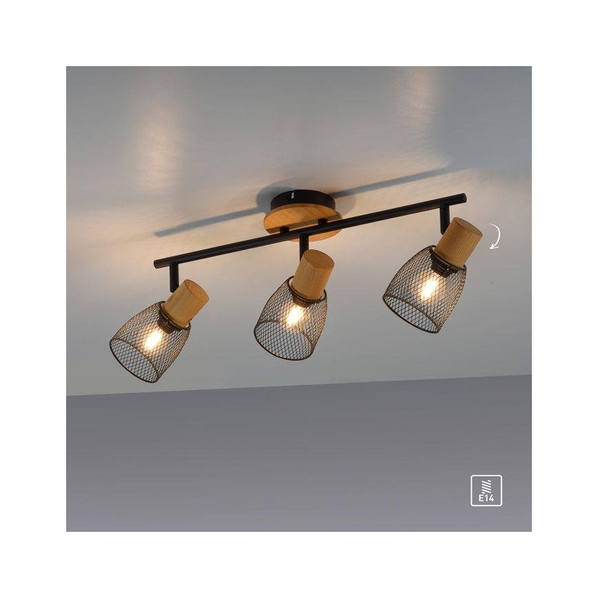 JUST LIGHT. 15193-79 - Kohdevalo TAMIS 3xE14/10W/230V