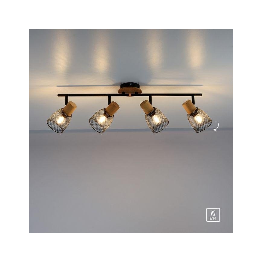 JUST LIGHT. 15194-79 - Kohdevalo TAMIS 4xE14/10W/230V