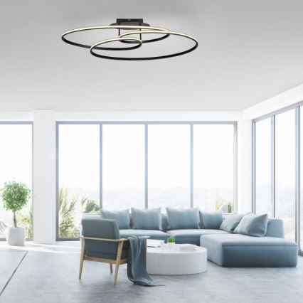 JUST LIGHT. 15321-18 - LED-kattovalaisin LUMACA LED/33W/230V musta