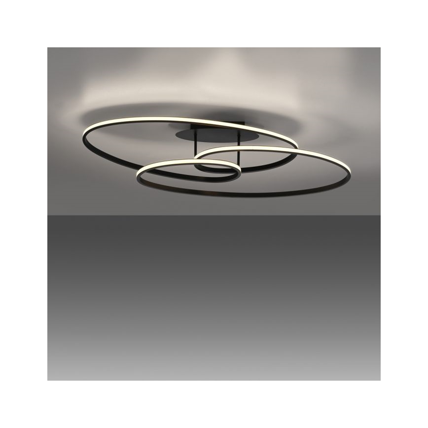 JUST LIGHT. 15321-18 - LED-kattovalaisin LUMACA LED/33W/230V musta