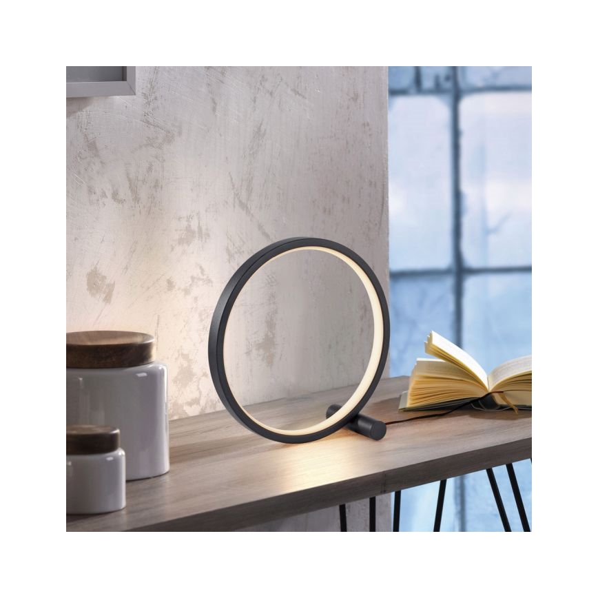 JUST LIGHT. 15395-18 - LED-pöytävalaisin MINI RITUS LED/10,5W/230V musta