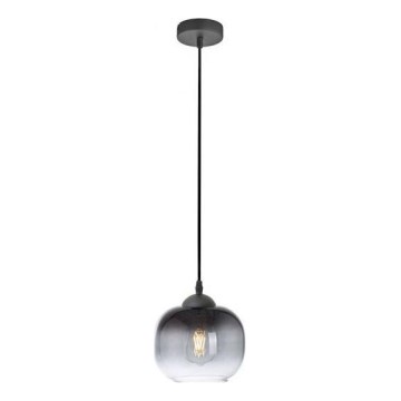 JUST LIGHT. 15420-18 - Kattokruunu johdossa ZEA 1xE27/25W/230V musta