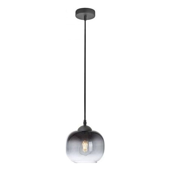 JUST LIGHT. 15420-18 - Kattokruunu johdossa ZEA 1xE27/25W/230V musta